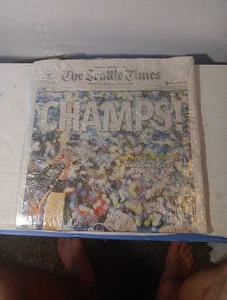 CHAMPS! The Seattle Times Full Newspaper Monday, February 3rd 2014 - Picture 1 of 1