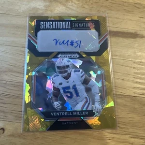 Selecciones de draft Panini Prizm 2023 - Selecciones de draft autógrafos Ventrell Miller #DPA-VEM - Imagen 1 de 2