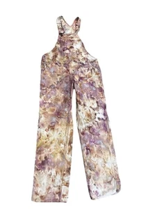 Neu Dickies Pastell Maler Batik Latzhose Overall Größe S M Damen - Bild 1 von 14
