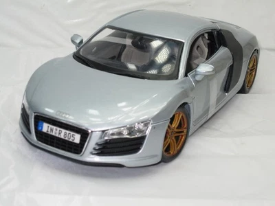 Audi R8 2008 cupé V10 plateado metálico ¡nuevo en caja!!!!!! Foto 1 de 4
