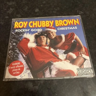 Roy Chubby Brown - Rockin' Good Christmas - RARE 3 Track CD Single 1996 - Image 1 of 3