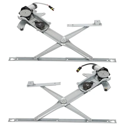 Front Left&Right Window Regulator W/ Motor For Jeep Grand Cherokee ZJ 1993-1998 - Image 1 of 4