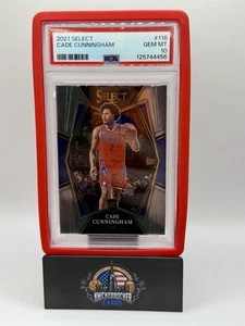 2021-22 Select Basketball Premier Level Cade Cunningham RC PSA 10 #116 Pistons - Picture 1 of 3
