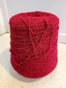 Vintage P.D.W. Garn Baumwolle Nylon rot Garn Kone - Bild 1 von 8