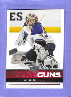 2012-13 Upper Deck Jake Allen Young Guns ST. Louis Blues #244 Gem Mint - Image 1 of 2