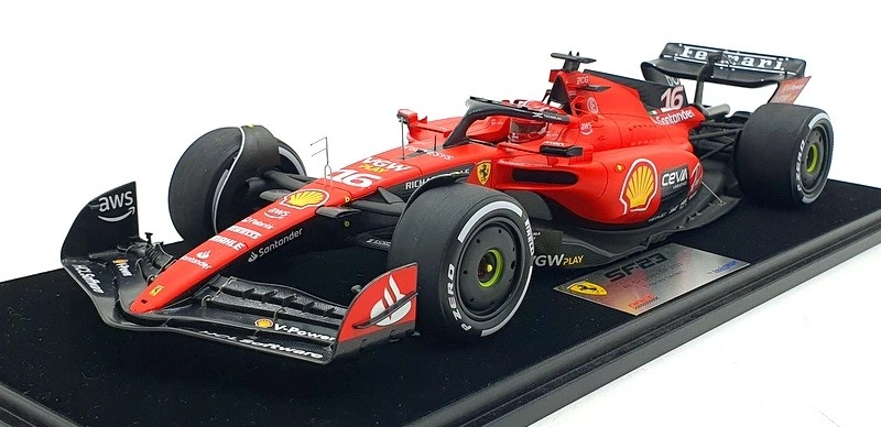 Look Smart 1/18 Scale LS18F1055 - Ferrari SF-23 #16 Singapore GP 2023 - LeClerc - Image 1 of 4
