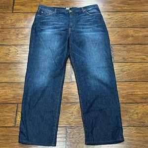 Lucky Brand Jeans Mens 40x32 (Fit 38x32) 181 Relaxed Straight Fit Dark Wash - Picture 1 of 13