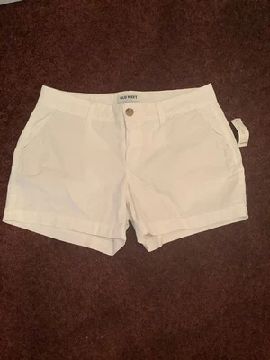 Old Navy 4” Shorts Sz 4p White Nwt - Image 1 of 4