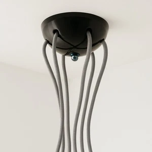 Baldacchino retrò porcellana I 7 fori lampada baldacchino SET I ragno lampada a sospensione - Foto 1 di 11