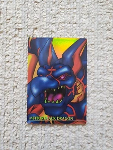 Yugioh Bandai Jumbo Carddass *Holo* 1999 Meteor Black Dragon - Picture 1 of 15