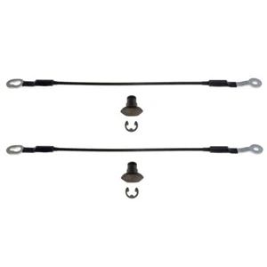 2 correas de cables de puerta trasera nuevas con perno para Chevy S10 GMC Sonoma 1994-2004 - Imagen 1 de 5