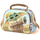 Star Wars The Mandalorian Grogu Say Hi 3D Lunch Bag - 25.5 x 10 x 20 CM