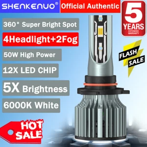 Faros LED altos bajos antiniebla Q8 para Toyota Corolla 2005 2006 2007 2008 - Imagen 1 de 19