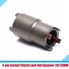 Motorcycle 4 Pin 20/24mm Socket Clutch Tool Kit Lock Nut Spanner Wrench Metal