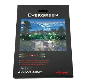 AudioQuest EverGreen RCA Analog Interconnect 2 Meter - Picture 1 of 2