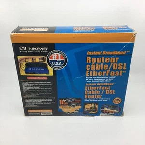 Linksys Instant Broadband EtherFast Cable DSL Router BEFSR41-CA V2 4-Port 10/100 - Picture 1 of 17