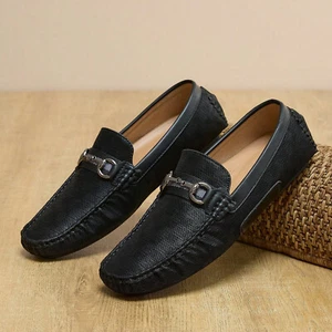 Men's Penny Casual Loafers Moccasins Shoes Drving Slip On Shoes for Walking - Picture 1 of 20