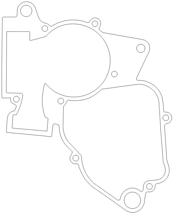 KTM 65 4.60E+10 发动机保护套 垫片 — 第 1/1 张图片