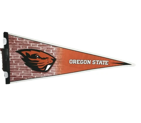 OREGON STATE BEAVERS 30"X12" FELT PENNANT FREE SHIPPING Cover