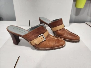 Damen Unisa Heels 8B Pantoletten braun Wildleder Brasilien Freizeitkleid "Susie" 014 - Bild 1 von 6
