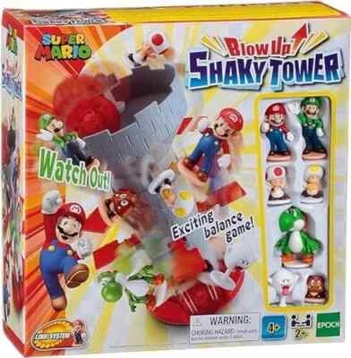 Juegos Época Super Mario Explotar! Figuras coleccionables Shaky Tower Balancing Game Foto 1 de 4