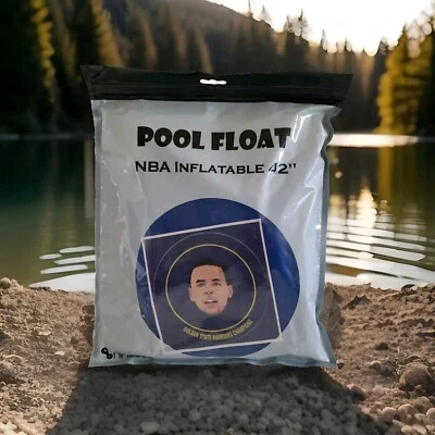 NinoStar Stephen Curry Warriors NBA Champions 42" Inflatable Pool Float + Decal - Image 1 of 4