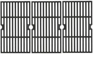 BBQ Cast Iron Cooking Grates Parts for Kenmore Dyna glo Backyard Grills 3-Pack - Picture 1 of 7