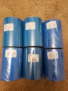 Zebra Printer Resin Ribbons, 106M X 450M (1476 FT) (Qty of 6 Per Listing)-Black - Picture 1 of 2