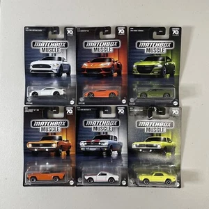 2023 Matchbox - Muscle - Full Set - Ford Corvette Dodge Plymouth Camaro - Picture 1 of 1