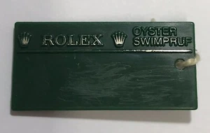 ROLEX Green Tag HANGTAG Oyster Swimpruf Day-Date GMT Master Explorer - Picture 1 of 2