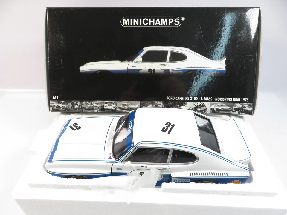 1:18 Minichamps 180758031 Ford Capri RS 3100 Norisring DRM 1975 J. Mass B212   - Bild 1 von 4