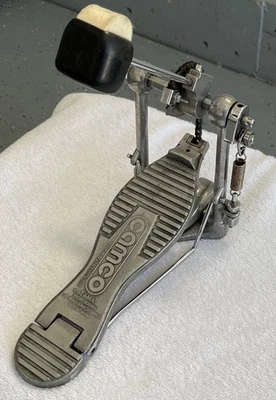Pedal de bombo vintage CAMCO/TAMA con transmisión por cadena/hecho en Japón Foto 1 de 4