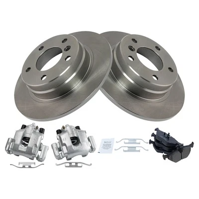 Pinzas de freno traseras pastillas y rotores de cerámica para BMW 328i 1998 Foto 1 de 4