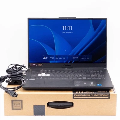 Asus TUF F17 FX707ZC4 17.3" i5-12500H 2.5GHz 16GB RAM 1TB SSD GeForce RTX 3050 - Image 1 of 4