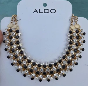 Gorgeous Statement Choker/ Necklace Aldo DONAHO-72 New - Picture 1 of 15