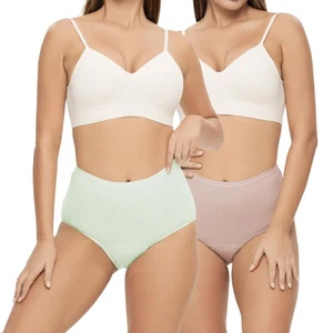 Leak Proof Underwear for Women Incontinence Urine, High-Waist Cotton Leakproo... - Picture 1 of 7