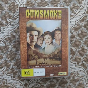 Gunsmoke - The Complete First Season - DVD - James Arness - Region 4 - VGC - Picture 1 of 3