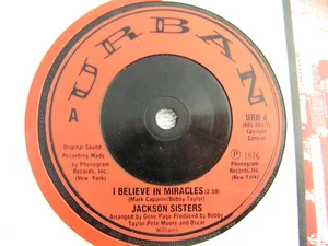 Jackson Sisters I Believe In Miracles/Boy You're Dynamite Urban 7" Northern Soul - Picture 1 of 3