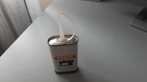 altes PFAFF Nähmaschinen Ölkännchen Vintage antik Öldose Blech - Bild 1 von 3