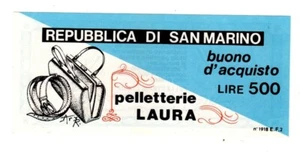 SAN MARINO MINIASSEGNI - BUONI SCONTO - FDS - Bild 1 von 2
