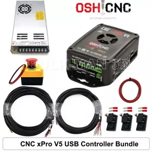 Pacchetto controller schede di movimento CNC xPRO V5 USB 4 assi per mulino router CNC legno - Foto 1 di 7
