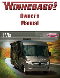 2012 Winnebago Via Home Owners Operation Manual User Guide Coil Bound - Picture 1 of 5