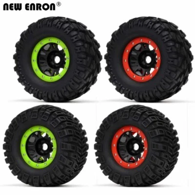 165mm Beadlock Wheel Rim Tires Tyre For RC 1/8 HPI Savage Traxxas MT4 G5 E6 G2 - Image 1 of 4