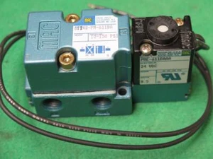VÁLVULAS MAC 6114B-PM-611BA BOBINA DE VÁLVULA SOLENOIDE NEUMÁTICA 24 VDC 8.5W 10-150 PSI - Imagen 1 de 1