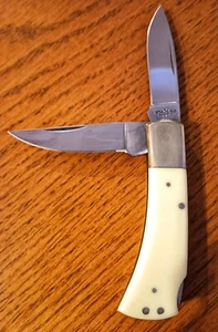Rare Vintage Collector Khyber 2 Blade 1604 Lockback Pocket Knife - Japan - Picture 1 of 9