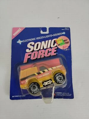 Vintage Buddy L Sonic Force #4662 SUV - Fire Dept. Fire Rescue Yellow New Sealed - Image 1 of 4