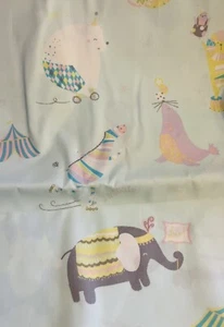 Elephant Fabric Vintage Circus Act Daisy Kingdom Fabric City 2 Yards - Picture 1 of 4