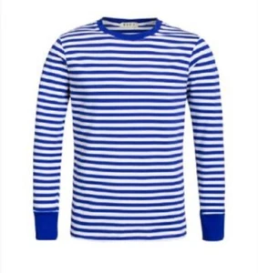 Sailor suit Long (short)Sleeves T-shirt Fitting Sport S-2XL - Picture 1 of 9