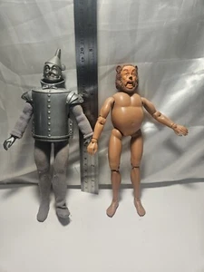 1973 WIZARD OF OZ 8" mego figure LION And Tin Man  - Picture 1 of 8