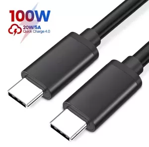 Cable de carga rápida tipo C a tipo C cable de transferencia de datos para Apple iPhone 15 - Imagen 1 de 7